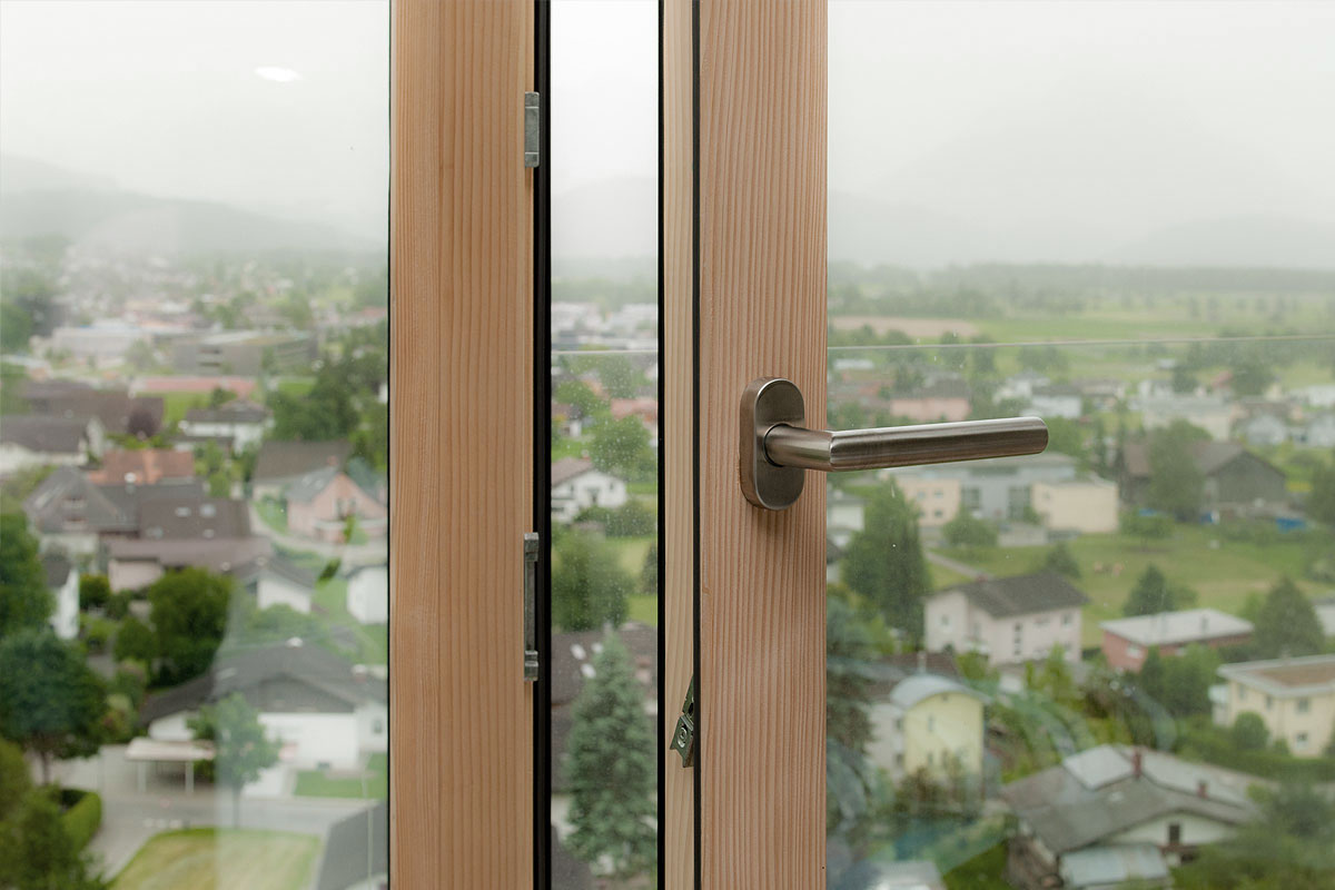 Holzalufenster