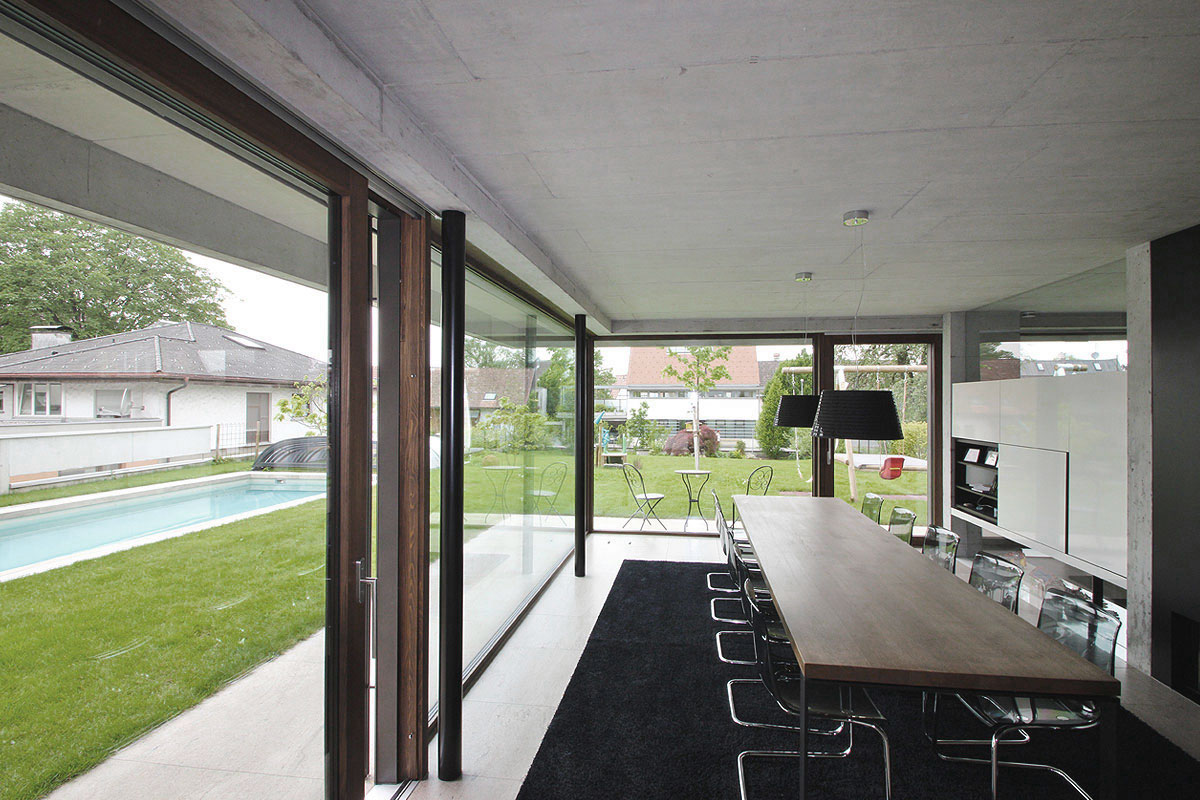 Holzalufenster